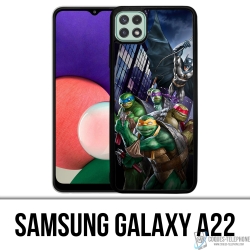 Funda Samsung Galaxy A22 - Batman Vs Tortugas Ninja mutantes adolescentes