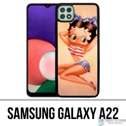 Coque Samsung Galaxy A22 - Betty Boop Vintage