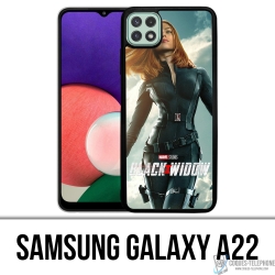 Funda Samsung Galaxy A22 - Película Black Widow