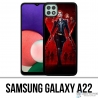 Custodia Samsung Galaxy A22 - Poster Vedova Nera