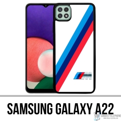 Samsung Galaxy A22 Case - Bmw M Performance White