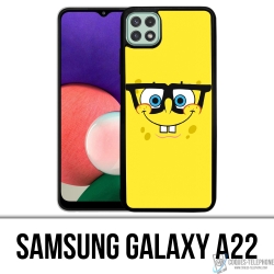Coque Samsung Galaxy A22 - Bob Éponge Lunettes