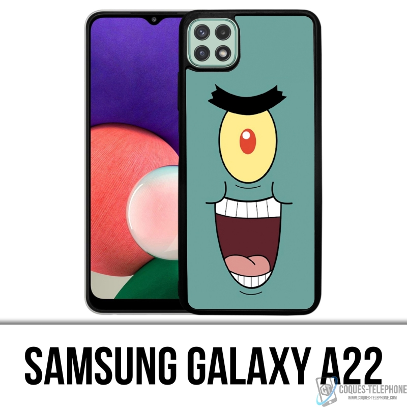 Samsung Galaxy A22 Case - Schwamm Bob Plankton