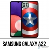 Coque Samsung Galaxy A22 - Bouclier Captain America Avengers