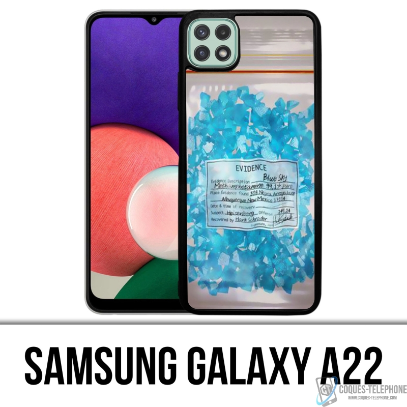 Custodia per Samsung Galaxy A22 - Breaking Bad Crystal Meth