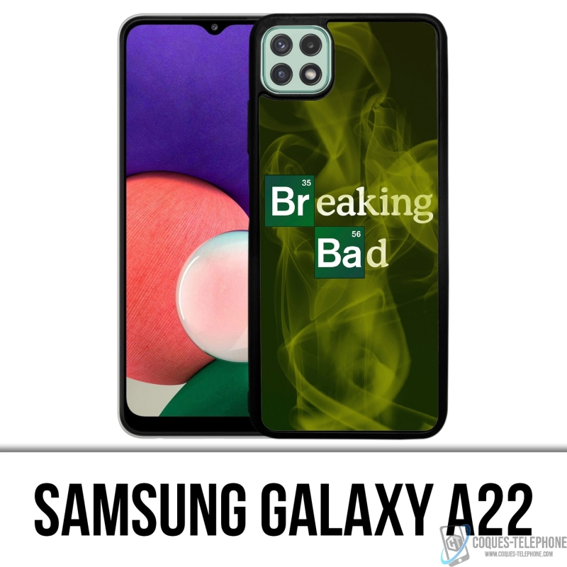 Custodia per Samsung Galaxy A22 - Logo Breaking Bad