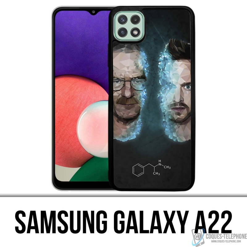 Cover Samsung Galaxy A22 - Breaking Bad Origami