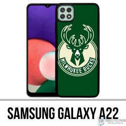 Custodia per Samsung Galaxy A22 - Milwaukee Bucks