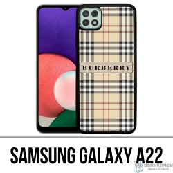 Custodia per Samsung Galaxy A22 - Burberry