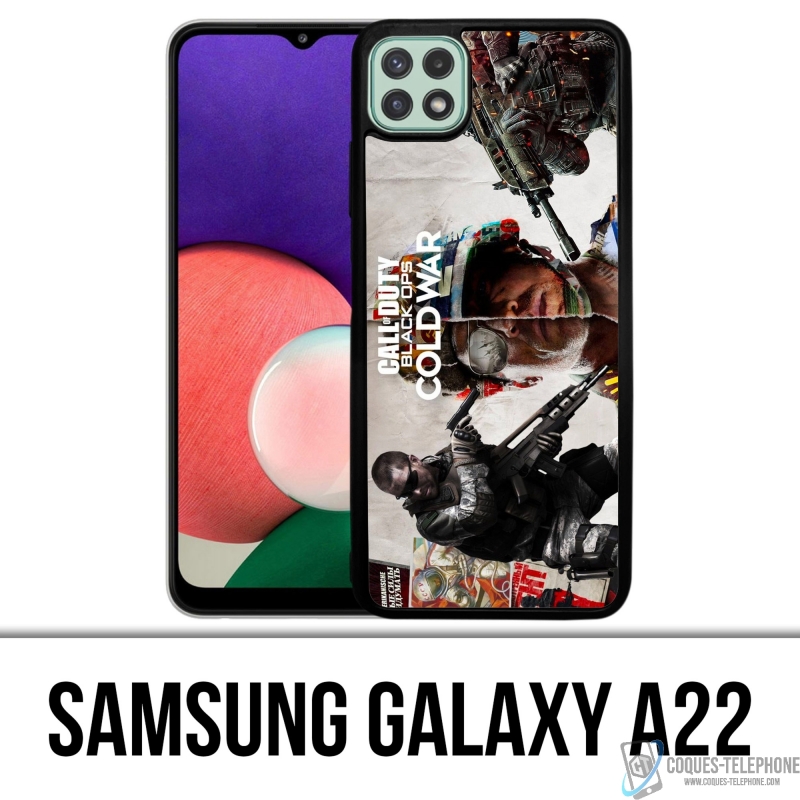 Coque Samsung Galaxy A22 - Call Of Duty Black Ops Cold War Paysage