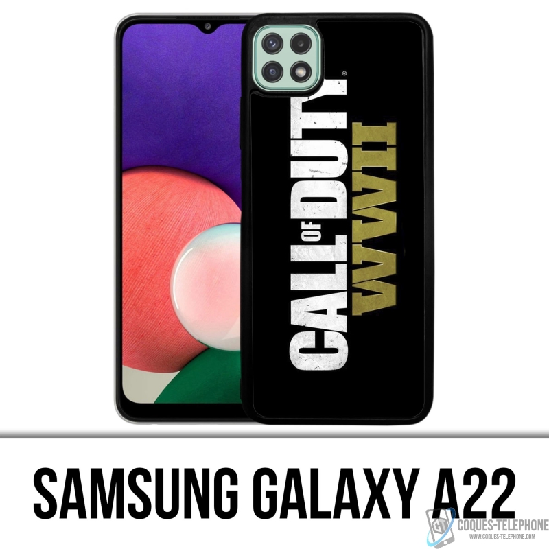 Coque Samsung Galaxy A22 - Call Of Duty Ww2 Logo