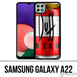 Funda Samsung Galaxy A22 - Lata de cerveza Duff