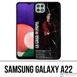Samsung Galaxy A22 case - Casa De Papel - Denver