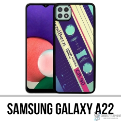 Funda Samsung Galaxy A22 - Casete de audio Sound Breeze