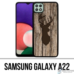 Samsung Galaxy A22 Case - Geweih Hirsch