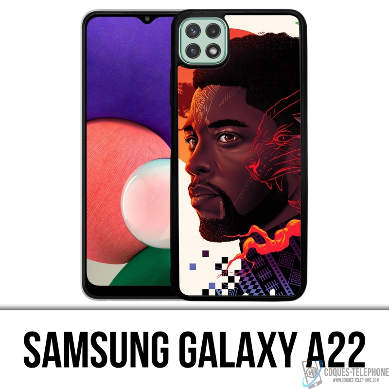 Coque Samsung Galaxy A22 - Chadwick Black Panther