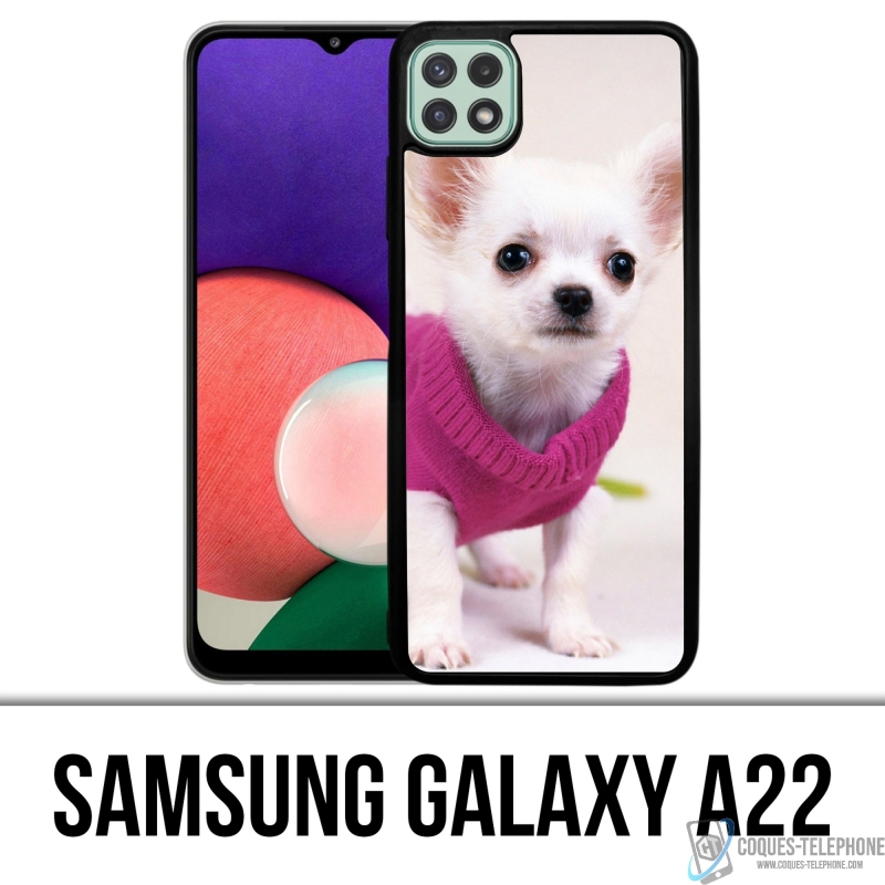 Samsung Galaxy A22 Case - Chihuahua Hund