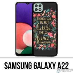 Samsung Galaxy A22 Case - Shakespeare-Zitat