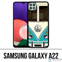 Samsung Galaxy A22 case - Vintage Vw Volkswagen Combi