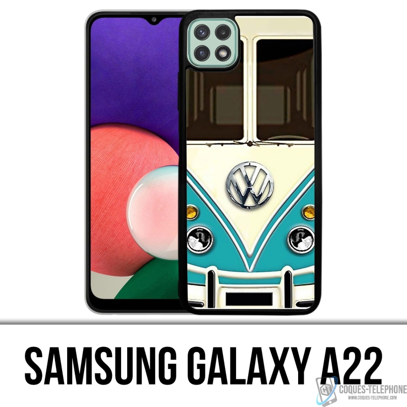 Coque Samsung Galaxy A22 - Combi Vintage Vw Volkswagen
