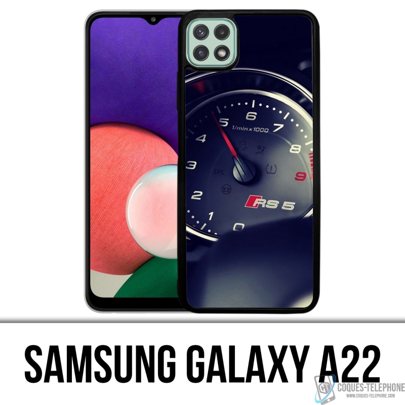 Funda Samsung Galaxy A22 - Velocímetro Audi Rs5