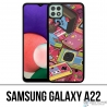 Samsung Galaxy A22 Case - Retro Vintage Consoles