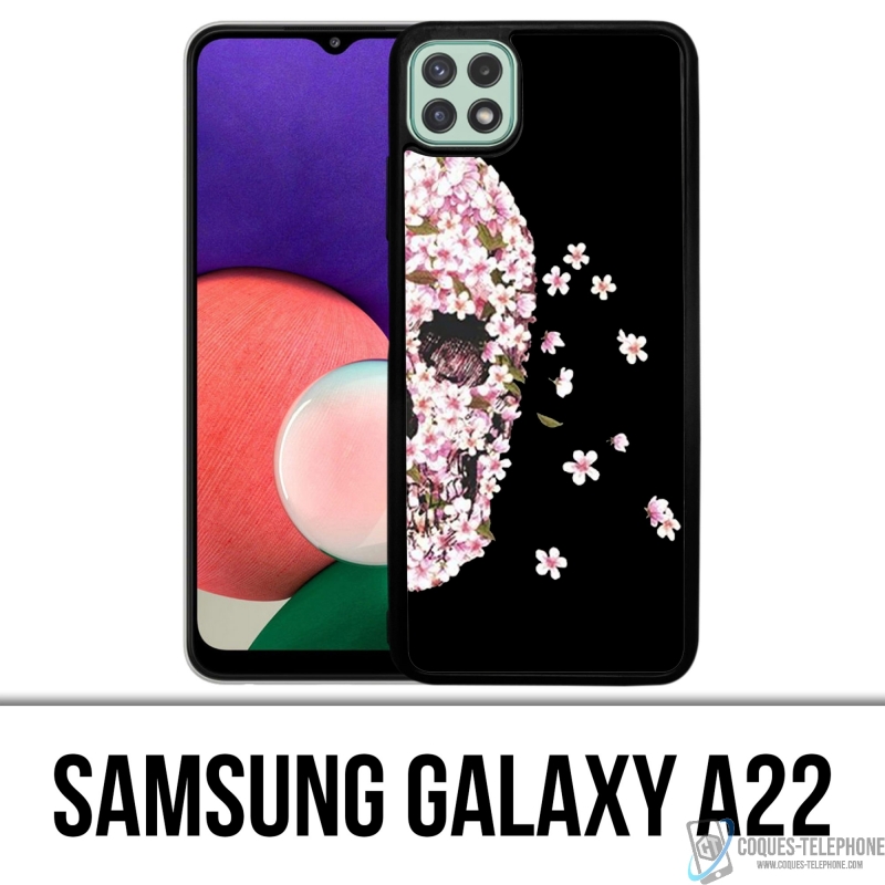 Coque Samsung Galaxy A22 - Crane Fleurs