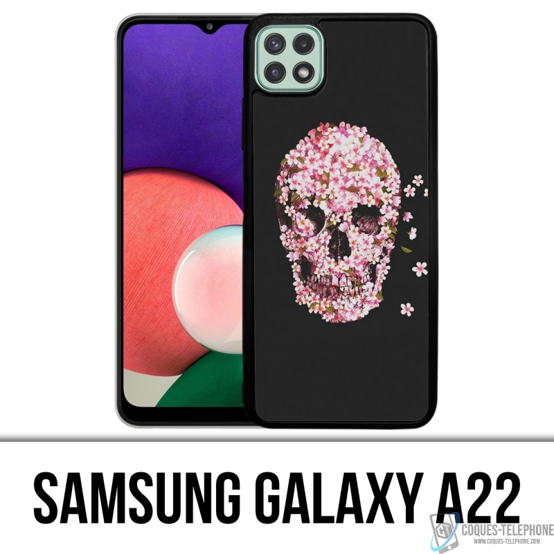Coque Samsung Galaxy A22 - Crane Fleurs 2