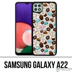 Custodia Samsung Galaxy A22 - Cupcake Kawaii