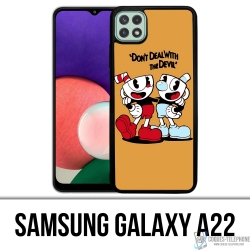 Samsung Galaxy A22 Case - Cuphead