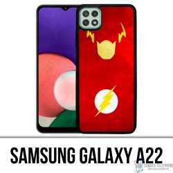 Samsung Galaxy A22 Case - Dc Comics Flash Art Design