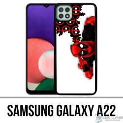 Custodia per Samsung Galaxy A22 - Deadpool Bang