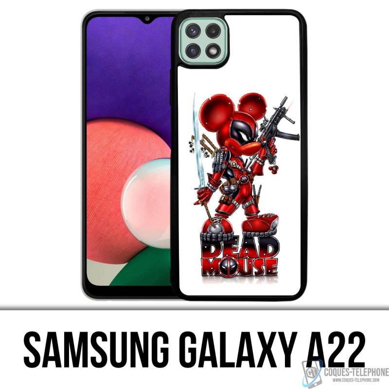 Custodia per Samsung Galaxy A22 - Topolino Deadpool