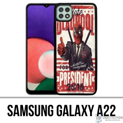 Cover Samsung Galaxy A22 - Presidente di Deadpool