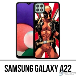 Custodia Samsung Galaxy A22 - Deadpool Redsun