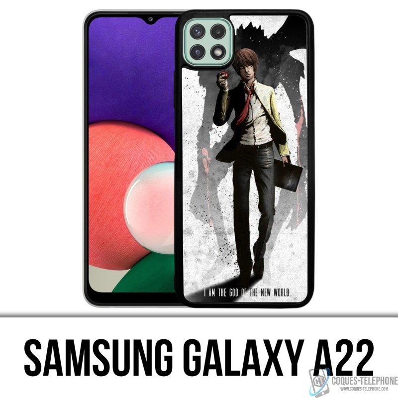Custodia Samsung Galaxy A22 - Death Note God New World