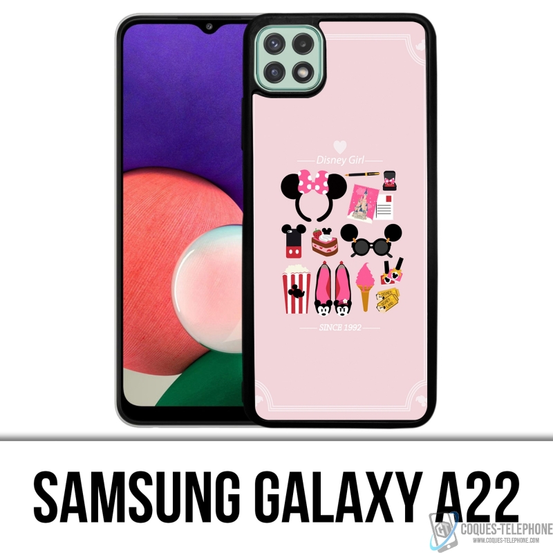 Funda Samsung Galaxy A22 - Chica Disney