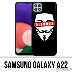 Funda Samsung Galaxy A22 - Desobedecer Anónimo