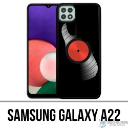 Samsung Galaxy A22 Case - Schallplatte