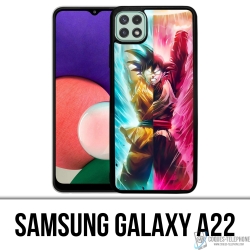 Cover Samsung Galaxy A22 - Dragon Ball Black Goku