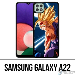 Cover Samsung Galaxy A22 - Dragon Ball Gohan Kameha