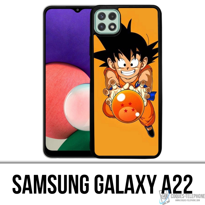 Coque Samsung Galaxy A22 - Dragon Ball Goku Boule