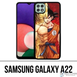 Coque Samsung Galaxy A22 - Dragon Ball Goku Super Saiyan