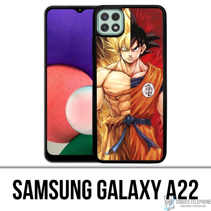 Samsung Galaxy A22 case - Dragon Ball Goku Super Saiyan