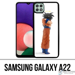 Custodia per Samsung Galaxy A22 - Dragon Ball Goku abbi cura di te