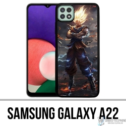 Funda Samsung Galaxy A22 - Dragon Ball Super Saiyan
