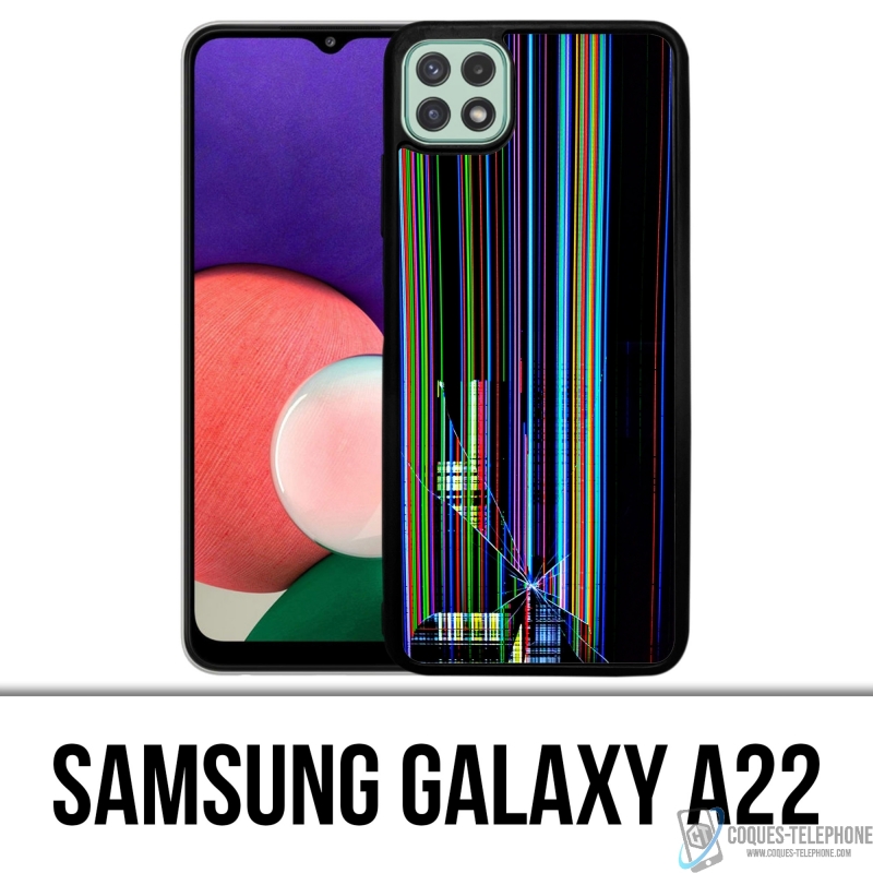 Coque Samsung Galaxy A22 - Ecran Cassé