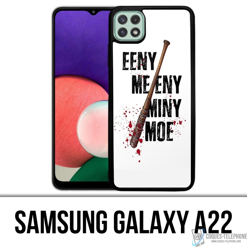 Coque Samsung Galaxy A22 - Eeny Meeny Miny Moe Negan