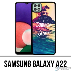 Custodia Samsung Galaxy A22 - Ogni estate ha una storia