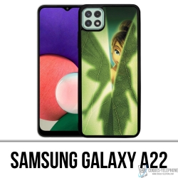 Coque Samsung Galaxy A22 - Fée Clochette Feuille